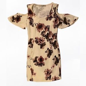 Floral Dress- Papaya